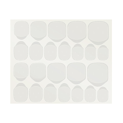 超薄果冻胶美甲贴巨粘无甲醛