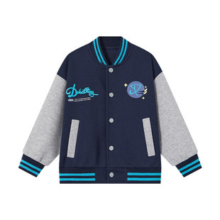 多多家男童棒球服外套春秋季2026春装新款儿童中大童男孩上衣潮流