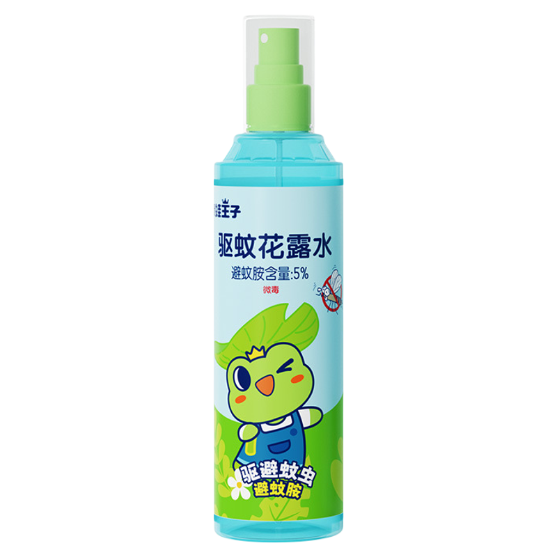 青蛙王子源头工厂185ml驱蚊花露水批发避蚊水防蚊喷雾驱蚊液厂家
