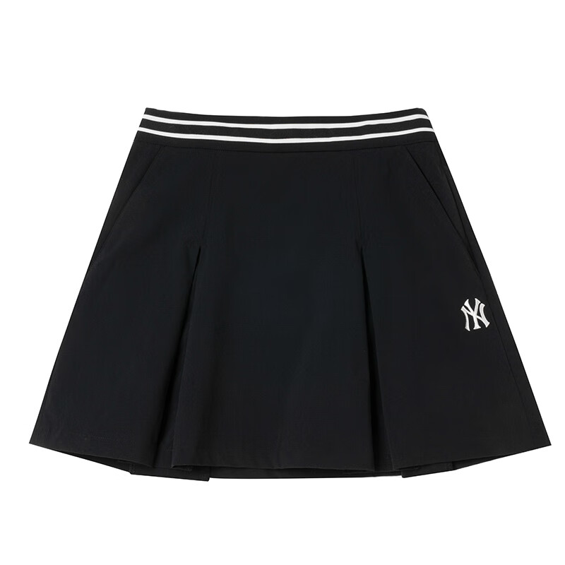 【正品】MLB半身裙女百褶裙短裙