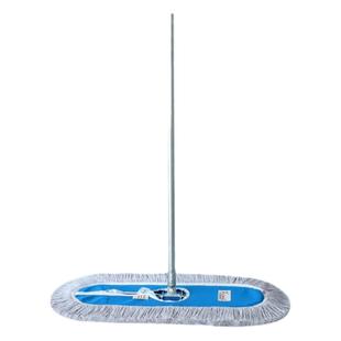 清尘美容棉线平板拖把4S店大尘推加粗杆商场地铁医院大号地拖60cm