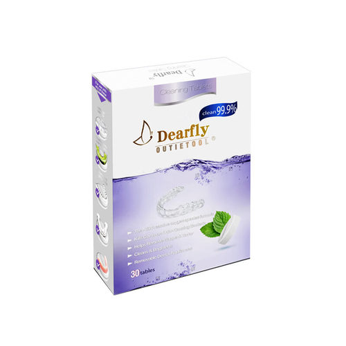 Dearfly蝶来隐形牙套泡腾清洁片正畸假牙保持器泡腾片清洁神器
