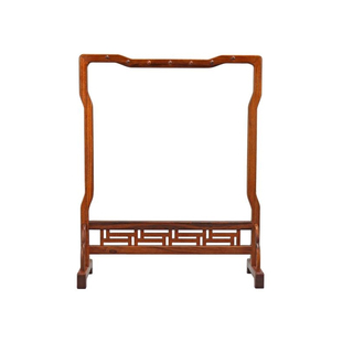 红木花梨红檀实木毛笔架大号明式毛笔挂文房四宝书法用品简约创