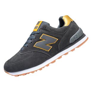 秋冬季运动鞋男新款百伦透气情侣跑步鞋休闲轻便防滑百搭女旅游鞋