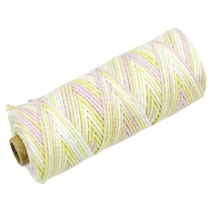 2mm棉线diy手工编织渐变段染棉线钩织包包线棉麻线中粗钩针包包线