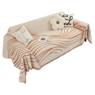 花朵沙发垫四季通用加厚一体全包