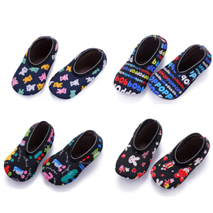 地板袜儿童早教宝宝地板防滑袜婴儿袜套成人男女厚底秋冬学步鞋