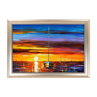 复古油画框外框装裱欧式画框数字油画相框挂墙任意尺寸裱框定制做