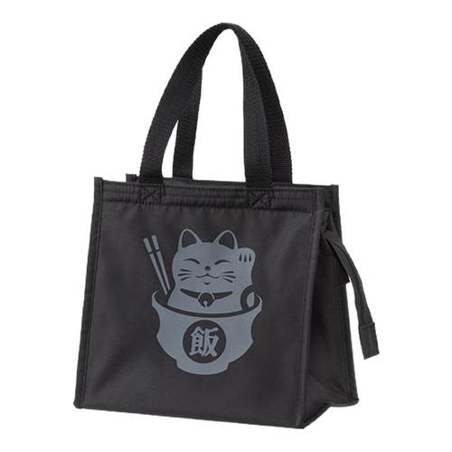 霜山保温便当袋上班族带饭大容量便当包防水便携手提包通勤野餐