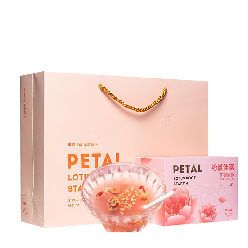 杭州老字号万隆果干食品草莓藕粉