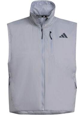滔搏adidas阿迪达斯女子跑步运动训练立领棉服背心JP3848