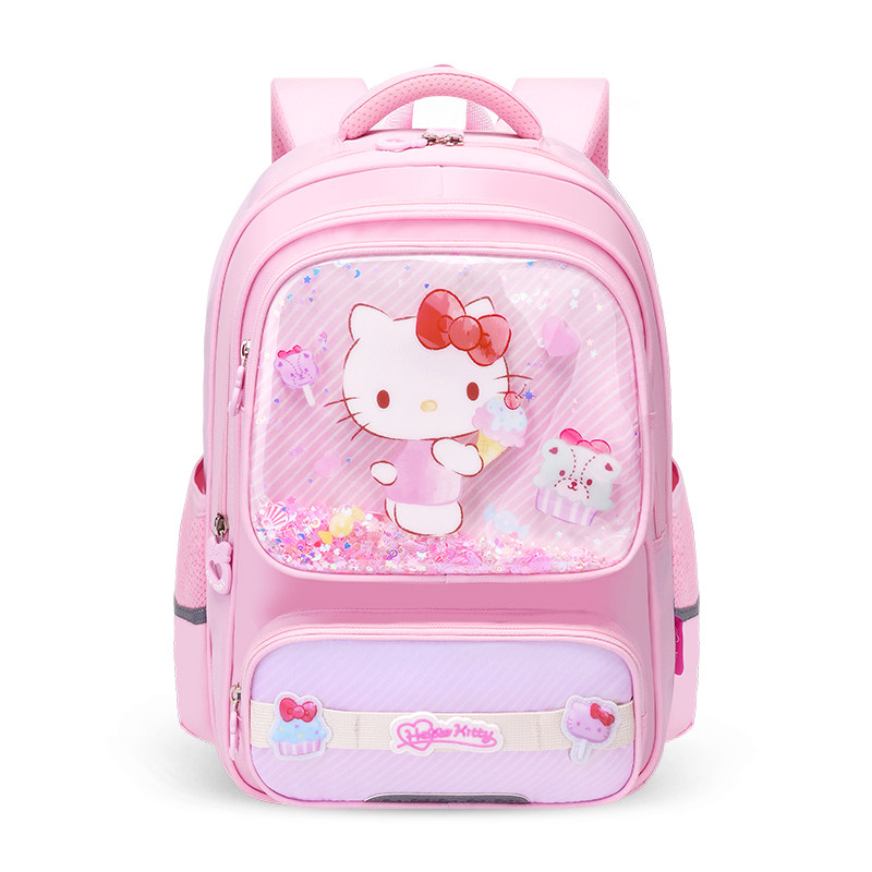 【三丽鸥正版】阳光8点小学生书包女HelloKitty玉桂狗美乐蒂背包