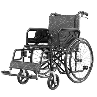 森立铝合金大轮轮椅折叠轻便小型老年人瘫痪专用出行代步手推车