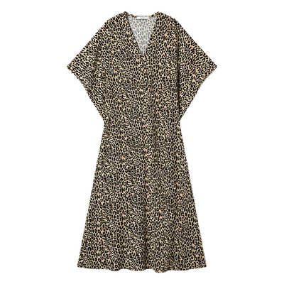 休闲印花大码开衫罩衫