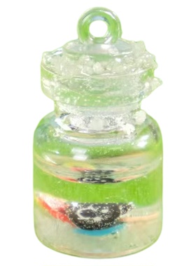 许愿漂流瓶夜光玻璃阿拉瓶小摆件