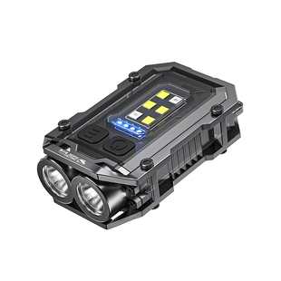 迷你手电筒小型便携钥匙扣灯汽修工作灯强光充电超亮强磁户外随身