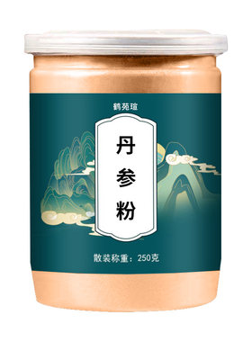 丹参粉中药材正品官方旗舰店野生特级紫丹参粉泡水中药材搭配红花