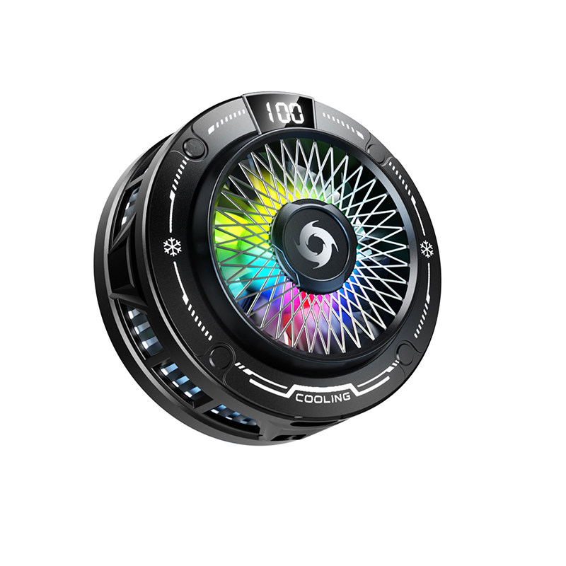 2026新款手机散热器磁吸半导体制冷降温神器适用黑鲨苹果一加小米静音散热背夹结冰平板ipad直播电竞专用结冰