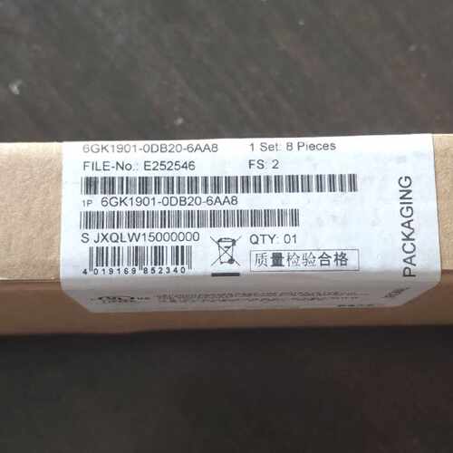 议价正品西门子6GK1901-0DB20-6AA0 M12插头式连接器 19O1-ODB2O-