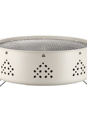 烧烤炉家用韩式户外煮茶碳炉圆形