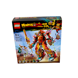 【自营】LEGO乐高80057哪吒烽火机甲儿童男女孩拼装积木玩具礼物