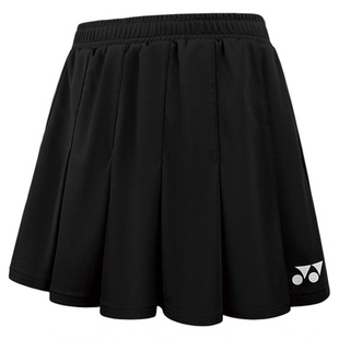 yonex2025新款羽毛球服运动短裙yy女款防走光显瘦速干裤裙百褶