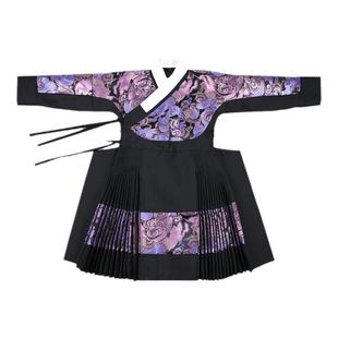 本格汉服男女款儿童明制飞鱼服贴里曳撒锦衣卫汉服古装