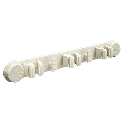 吸盘壁挂拖把夹家用免打孔浴室门后拖布挂钩卫生间扫把固定神器