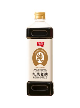 加加纯酿造酱香浓郁老抽1L