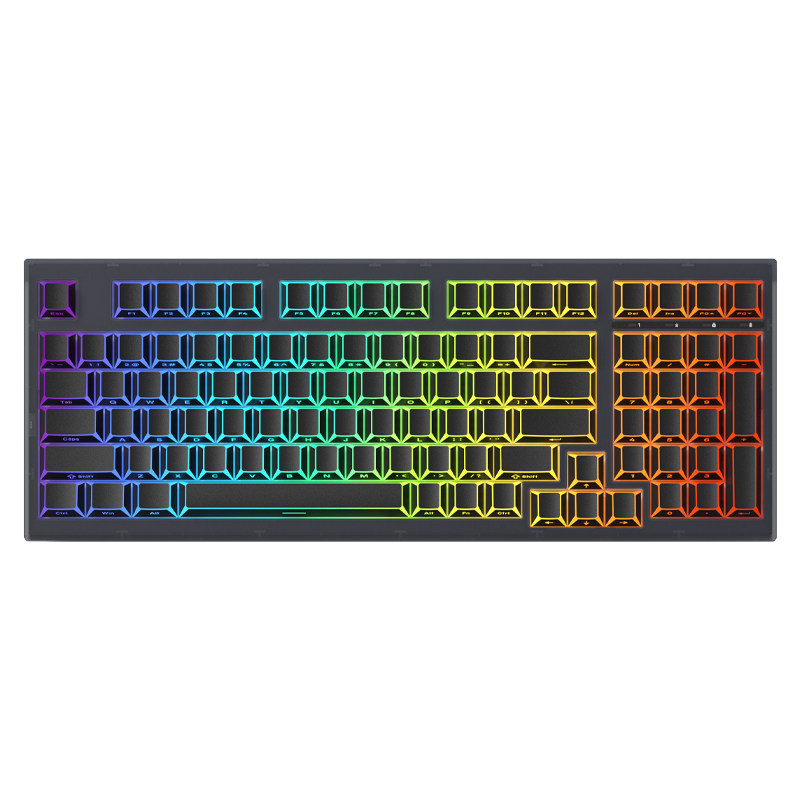 腹灵MK980折影机械键盘长续航