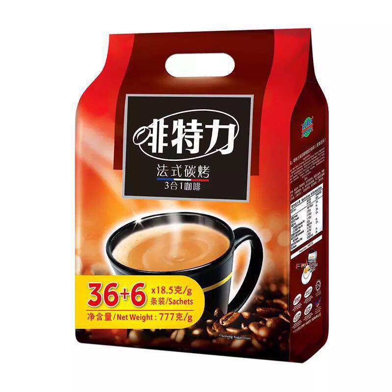啡特力法式碳烤三合一条装咖啡