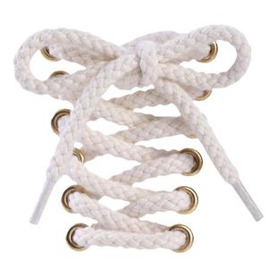 微松加粗麻绳鞋带适用匡威1970s高低帆布鞋男女圆形黑粉白色鞋绳