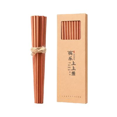 唐宗筷进口花梨木筷子抗菌防霉