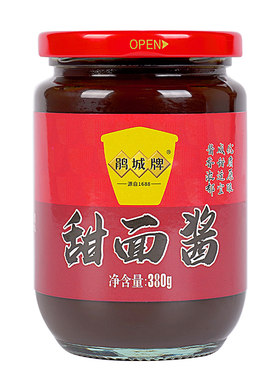 鹃城牌380g瓶装甜面酱