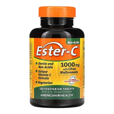 香港直发American Health维生素C营养剂1000mg补充剂柑橘120粒