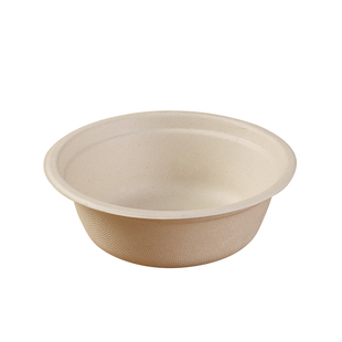 一次性酸奶碗纸浆碗外卖打包碗敞口碗爆肚小吃碗可降解小碗试吃碗