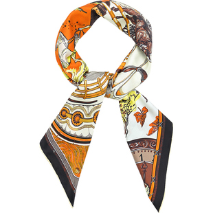 金利来新款柔软质感方巾真丝丝巾女女士围巾时尚优雅领巾衬衫配饰