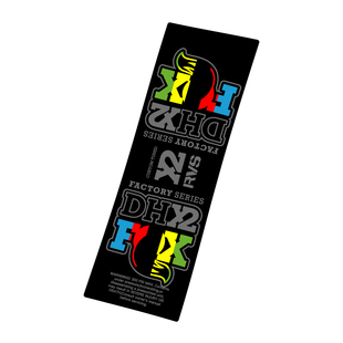 新款FOX DHX2后胆贴纸速降山地车后避震减震改色定制防水DH X2