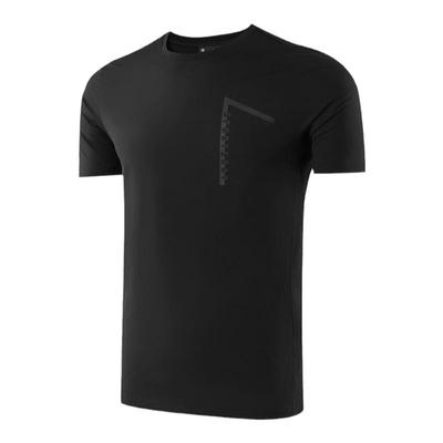 海澜之家圆领凉感印花速干短t男