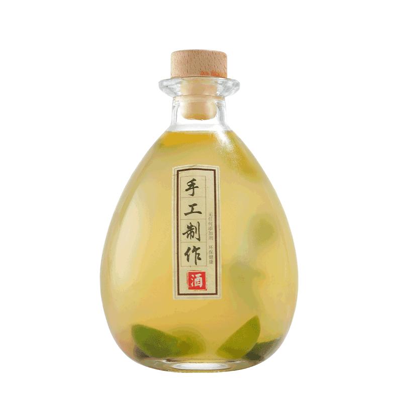 青梅酒瓶空瓶高档果酒瓶杨梅泡酒装酒容器酸梅汤玻璃存酒专用