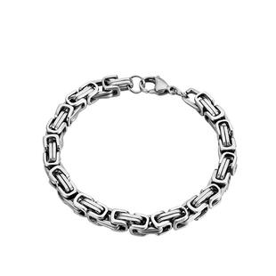 VOYAGE高启强同款男士钛钢古巴手链简单大方手环男生男款百搭手镯
