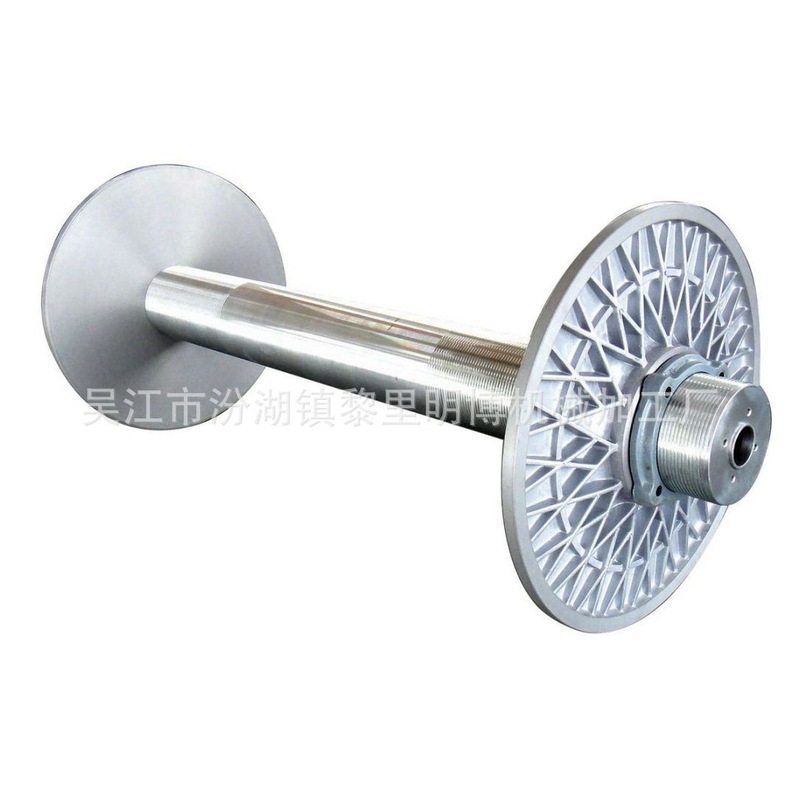 明博现货供应170-330喷水喷气剑杆纺织机配件经织轴 整浆轴供应