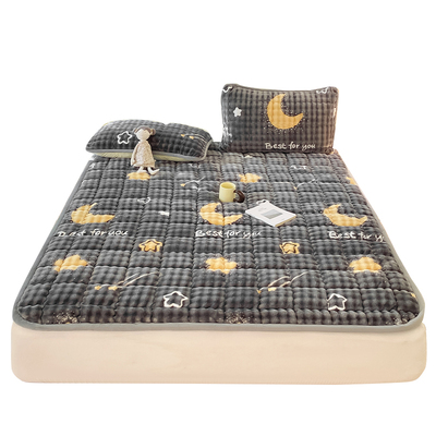 冬季兔毛绒床垫褥子毛毯铺床褥垫