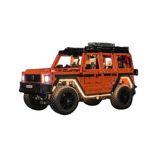 适用乐高奔驰大G灯饰42177展示盒越野车梅赛德斯g500机械组灯光盒