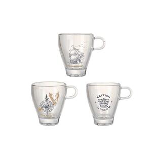 大英博物馆欧洲文化艺术系列大航海玻璃杯套装伴手礼送老婆礼物