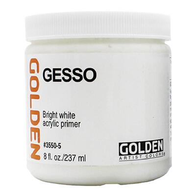 golden高登石膏底料油画白色丙烯