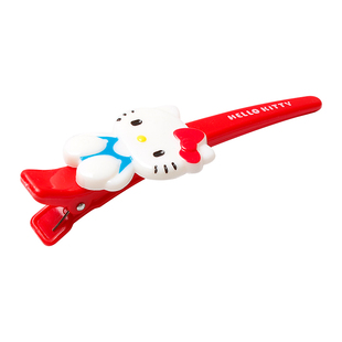 卡通凯蒂猫三丽鸥发夹大号侧边刘海夹新款甜美碎发鸭嘴夹发卡发饰