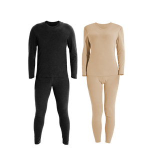 喜姿婷秋衣秋裤套装发热小膨衣保暖内衣薄款女32206男32306秋季新