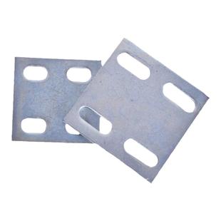 铁艺钢结构配件焊接底板镀锌预埋件镀锌钢板铁板幕墙配件定位钢板