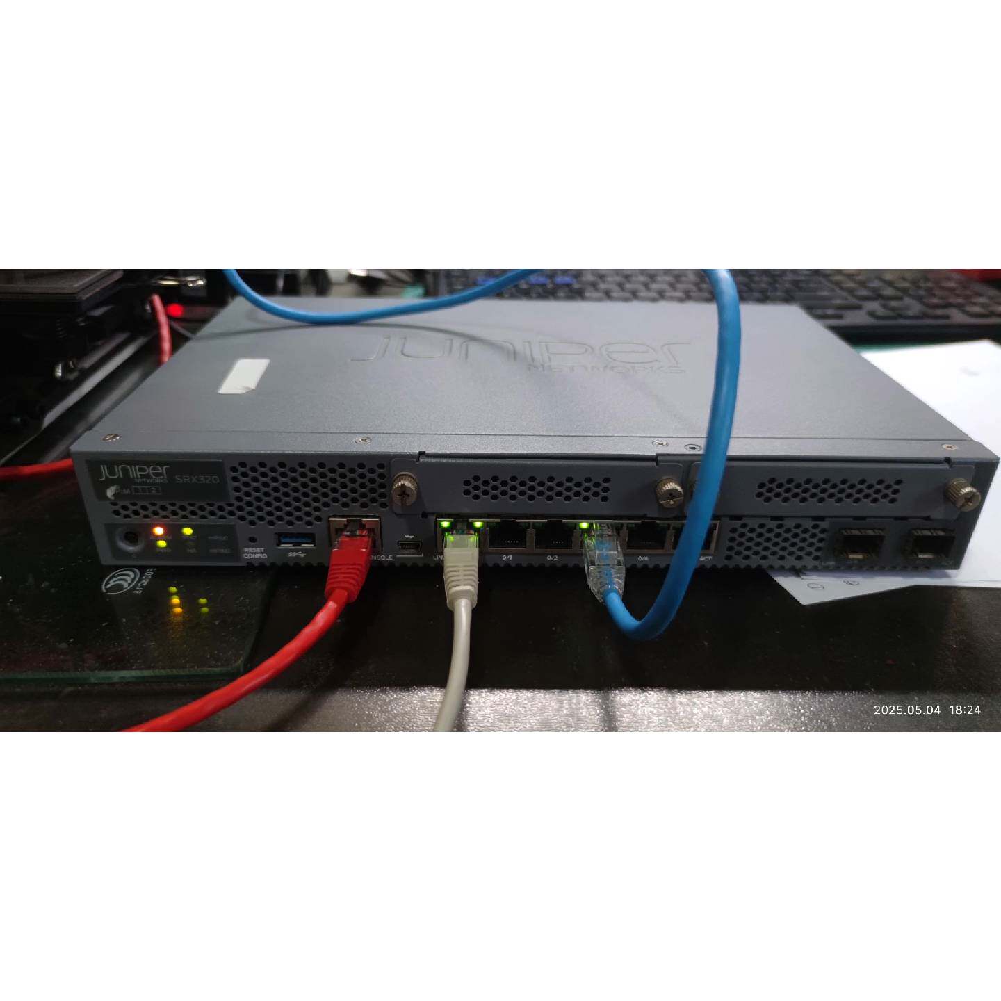 可维修议价  juniper防火墙SRX320固件升到当前版本的最近版本202